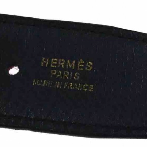 ✨ Hermès H belt gold and black ✨
